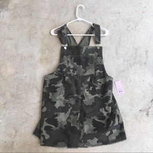 Wild Fable | Overall Dress | Olive